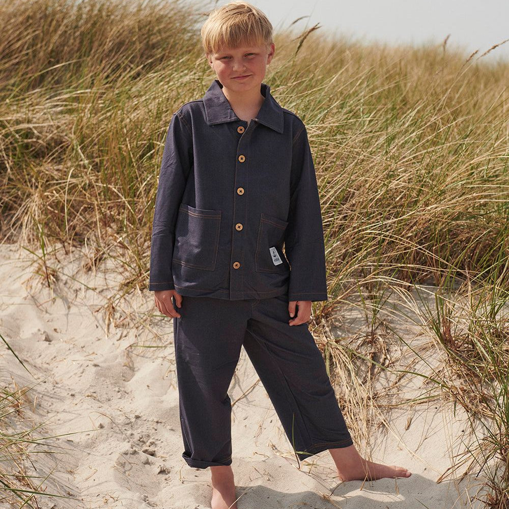 Sven pants i Jeans blue